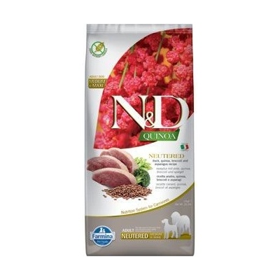 N&D Quinoa Neutered Duck & Broccoli & Asp. 2 12 kg