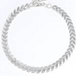 HARAHU Гривна за крак mo-3290 - Сребърна kp3290