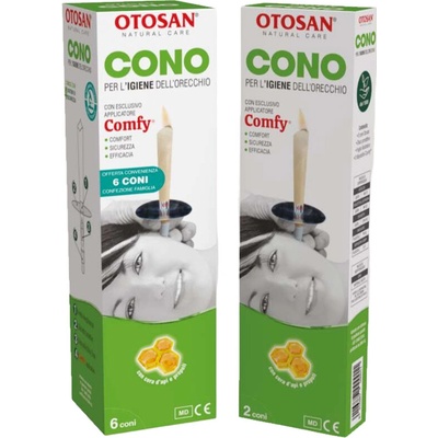 OTOSAN Ušní svíce s včelím voskem 2 ks – Zbozi.Blesk.cz