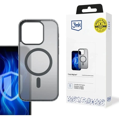 3mk Protection 3mk Frosty MagCase за iPhone 14 Pro Max - черен (5903108596169)