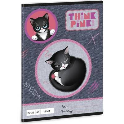 ARS UNA Zošit hladký A5 20 32 Think Pink