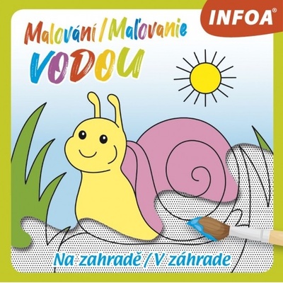 Maľovanie vodou V záhrade