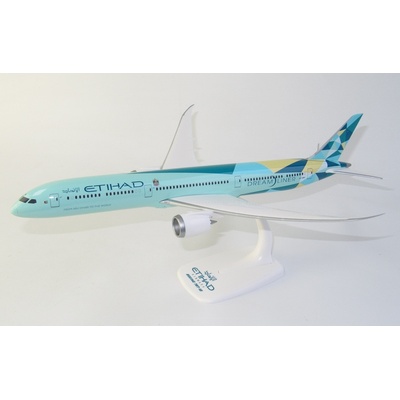 PPC Holland Boeing B787-10 Etihad Airways Greenliner Colors Snap-Fit 1:200