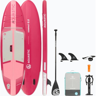HAJDU Sup aquastic Компактна 9'6" дъска в розово