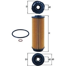 Olejový filter MAHLE OX 1146D