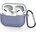 Techsuit Силиконов калъф с карабинер за Apple Airpods Pro 3 - Techsuit Silicone Case (син) (KF2356308)