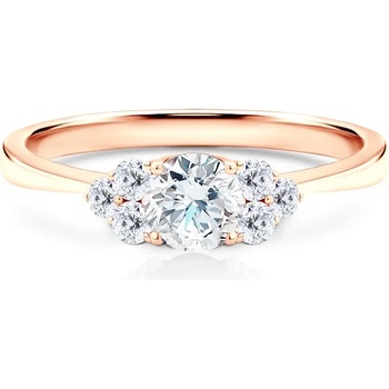 Image 1 of SAVICKI Годежен пръстен Fairytale: розово злато, диаманти