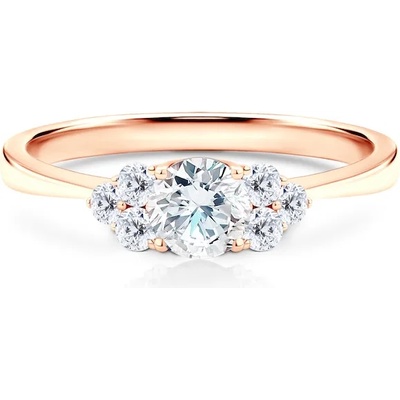 SAVICKI Годежен пръстен Fairytale: розово злато, диаманти