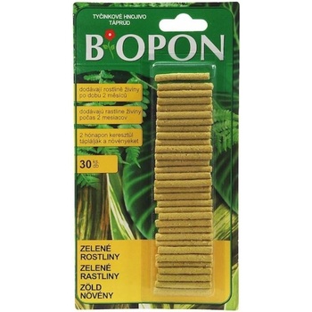 BoPon Tyčinkové hnojivo pre zelené rastliny 30 ks