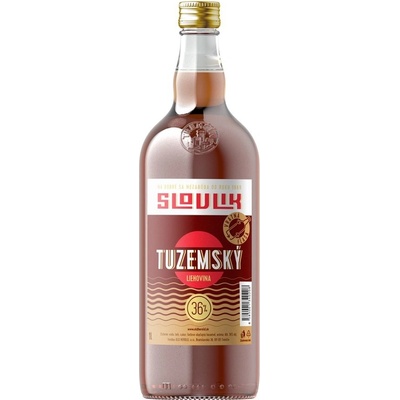Slovlik Trenčiansky Tuzemský Tmavý 36% 1 l (čistá fľaša)