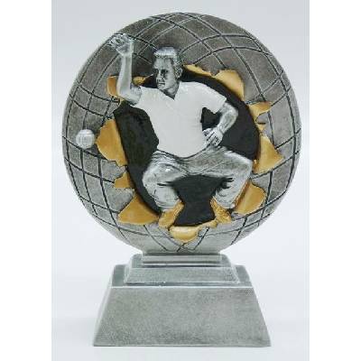 CHINA Pétanque trofej FG1051 FG1051/16 cm