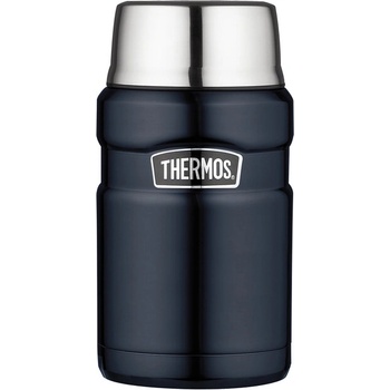 Image 1 of Thermos King Thermos® - изолиран контейнер за храна от неръждаема стомана0, 7л тъмно синьо (912805)