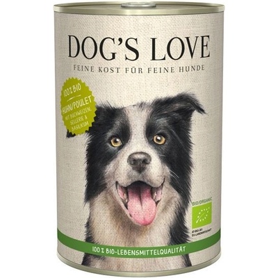 Dog's Love 100% BIO Organic kura 400 g