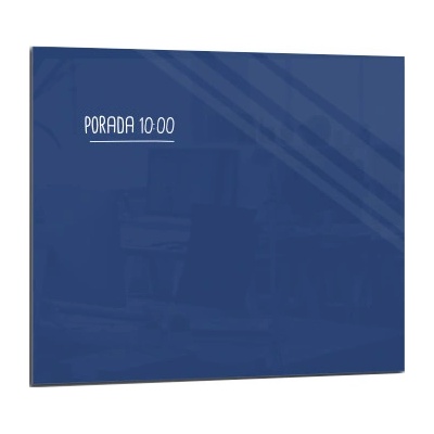 Toptabule.sk SMTM Sklenená magnetická tabuľa modrá 160x100cm