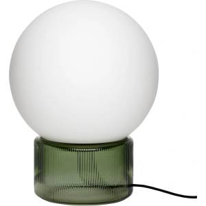 Hübsch Настолна лампа в бял и зелен цвят (височина 33 cm) Sphere - Hübsch (991201)