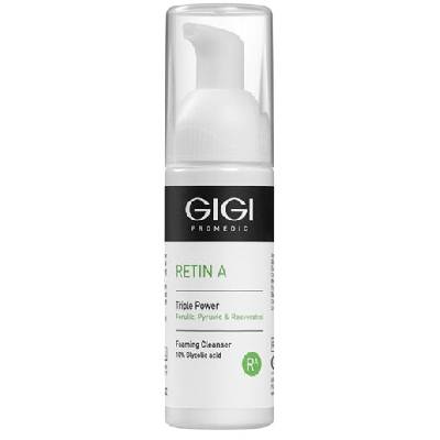 GIGI Retin A Почистваща пяна с гликолова киселина 10%, 120 ml