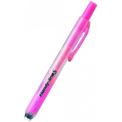 Pentel Маркер Pentel Handy-line S, розов, от 1.0 до 1.9 mm, за маркирене на текст, автоматичен (OK26944)