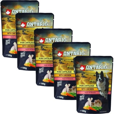Ontario Adult Pork cartilage with Chicken in broth 5 x 100 g
