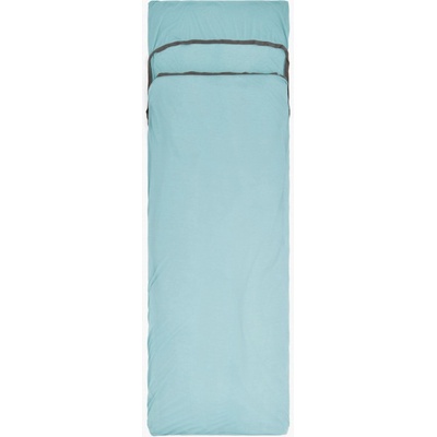 Sea to Summit Comfort Blend Liner Rectangular w/ Pillow Sleeve svetlo modrá