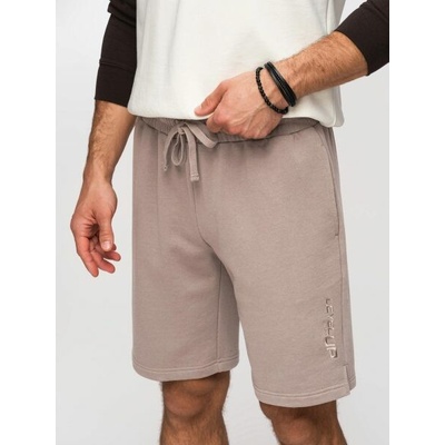 Trendy béžové kraťasy s logom V2 SRBC-0153