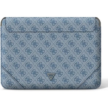 GUESS Калъф за лаптоп/таблет до 16" Guess 4G Uptown Triangle logo, Син (GUE001834-0)