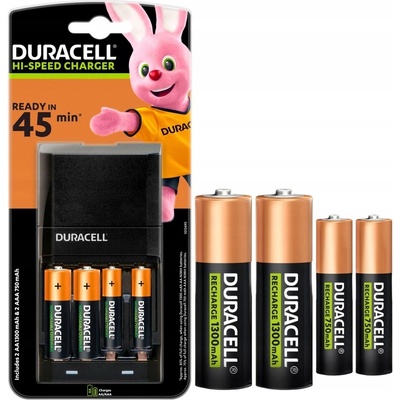 Duracell CEF14 + 2 x AA a 2 x AAA 42421 – Zboží Živě