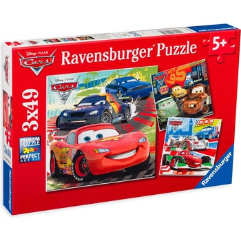 Ravensburger Пъзел Ravensburger от 3 x 49 части - Колите (9281)