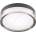 Redo Group 01-3733 - LED таванен осветител FRISBI LED/8W/230V IP44 черен (UN1722)