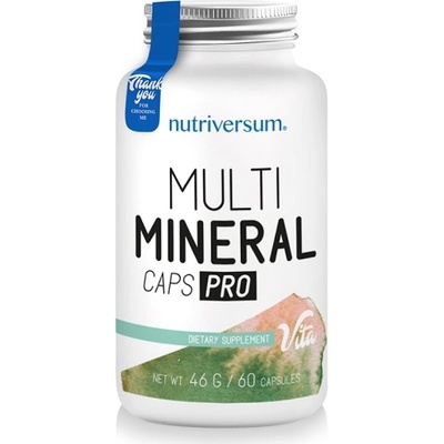 Nutriversum Multimineral Caps Pro, 60 Capsules