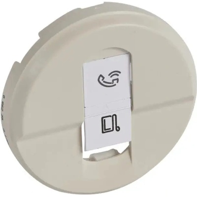 ПЛОЧКА ЗА rj 45 celiane legrand - КРЕМ (3245060662356)