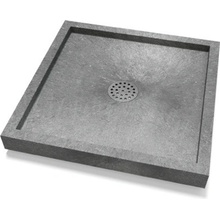Recyklátová zahradní vanička; 700x700mm; šedá