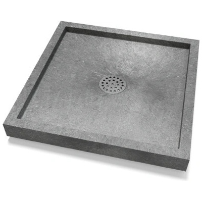 Recyklátová zahradní vanička; 700x700mm; šedá