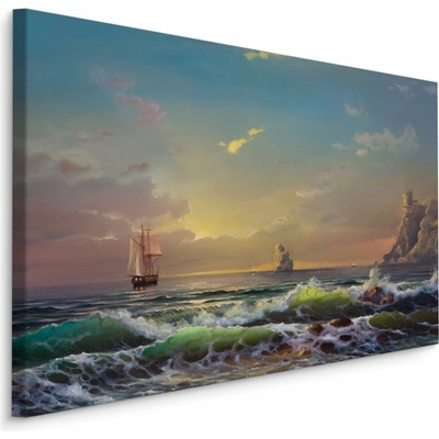 Plátno Koráb V Zálivu Varianta: 30x20