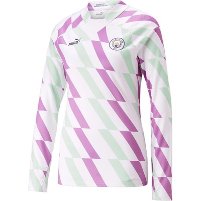 PUMA Блуза Puma Manchester City Pre Match Sweatshirt Women's - White/Green