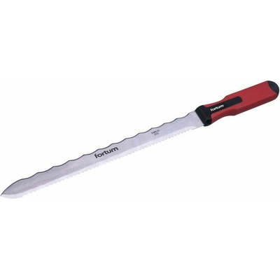 Nôž na stavebné izolačné hmoty 470/280mm, obojstanná čepeľ, antikoro, plastová rukoväť, FORTUM 4780503
