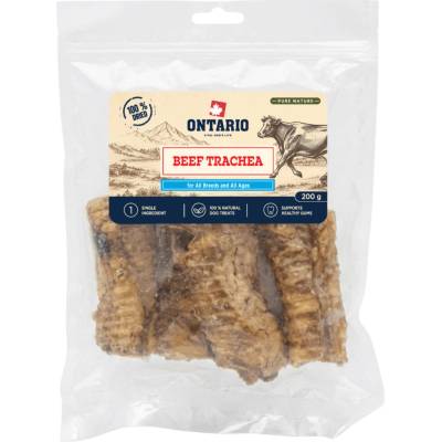 Ontario Pure Nature Sušené hovädzie priedušnice 200 g