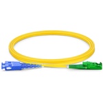 Conneu E2000-APC-SC-UPC дуплексна пач корда, сингълмод OS2, 3 мм. , жълта, Conneu (20 м) (CNFJ-E2ASCOS2DYE3mm-20)