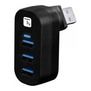 TECHLY USB HUB 3x USB-A 3.0 (IUSB3-HUB3-ROTB)