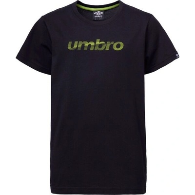 Umbro PAKS Chlapecké tričko, černá – Zboží Dáma