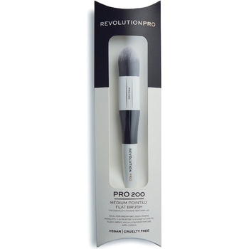 Revolution Pro Medium Pointed Flat Brush 200 Четки за грим дамски