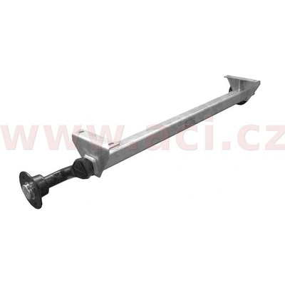 Náprava KNOTT VG 7-L (750 kg) Rozteč patek 1000 mm, zvýšená patka (4x100) ORIGINÁLNÍ