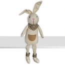 KLIA Zajíc nohatý textil 52cm