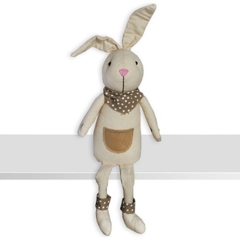 KLIA Zajíc nohatý textil 52cm