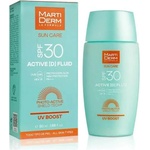 MartiDerm Sun Care Active D Fluid SPF30+ 50ml Facial Sunscreen - Green