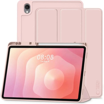 Tech-Protect SmartCase Pen за Samsung Galaxy Tab S11 11.0 X730 / X736 - Розов (5906302332649)