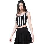 KILLSTAR дамски корсет KILLSTAR - Zoyas Terror - черно и бяло - KSRA009580