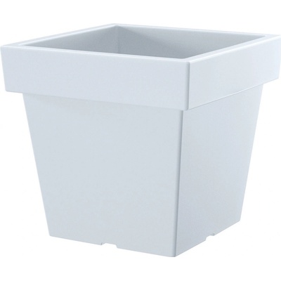 Prosperplast Květináč LOFLY LOW bílý 28,9 cm