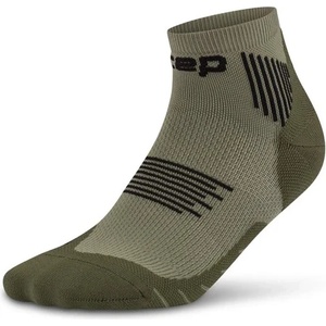 CEP Мъжки чорапи за бягане CEP Run Socks Low Cut 5.0 Running socks - Olive - размер III (201-9121-0311)