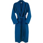 WELLHOME WH0592 bathrobe - Blue (Navy Blue)
