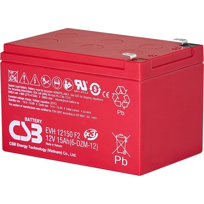 CSB EVH12150 F2 12V 15Ah 180A